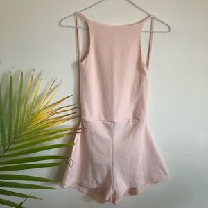 Boohoo Petite Renee Backless Cut Out Playsuit